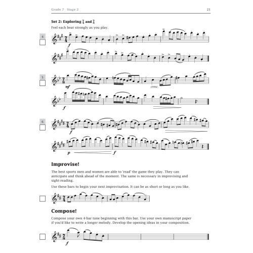 Improve your sight-reading! Flute Grades 6-8