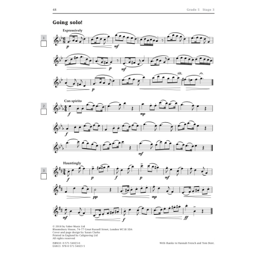 Improve your sight-reading! Oboe Grades 1-5