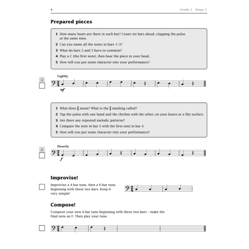 Improve your sight-reading! Bassoon Grades 1-5