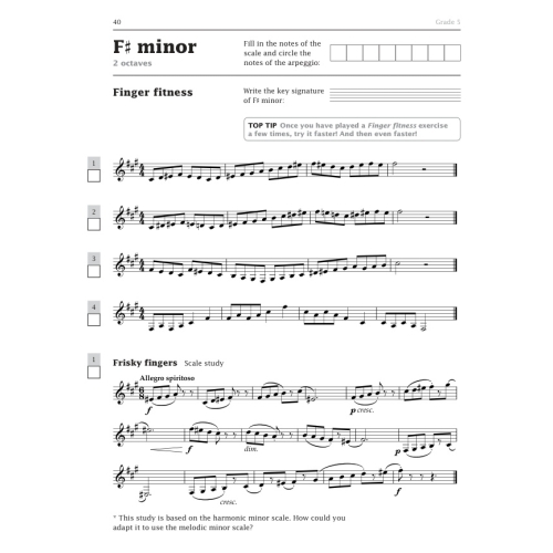 Harris, Paul - Improve your scales! Clarinet Grades 4-5