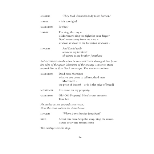 Benjamin, George - Lessons in Love and Violence (text)