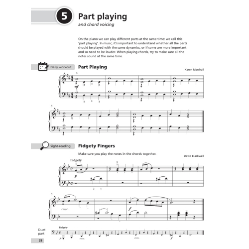 Marshall, K & Blackwell, D - Foundation Pianist, The Book 1