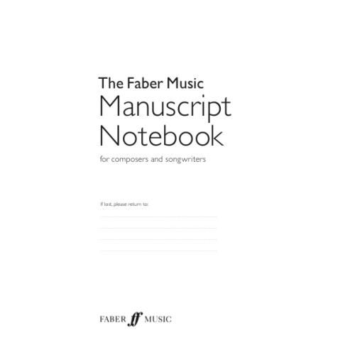 The Faber Music Manuscript Notebook