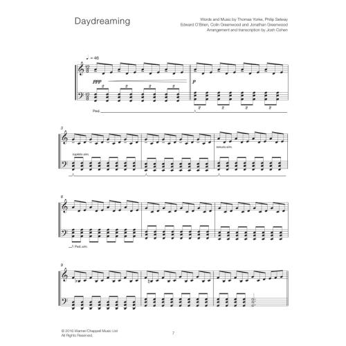 Radiohead arr. Cohen, Josh - Josh Cohen: Radiohead for Solo Piano