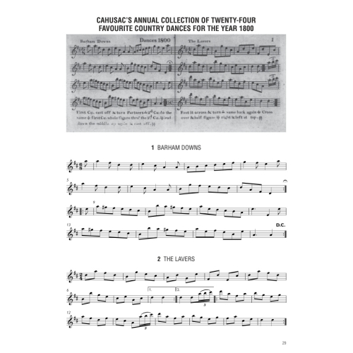 Hutchinson, Paul - Sixty Country Dance Tunes 1786-1800