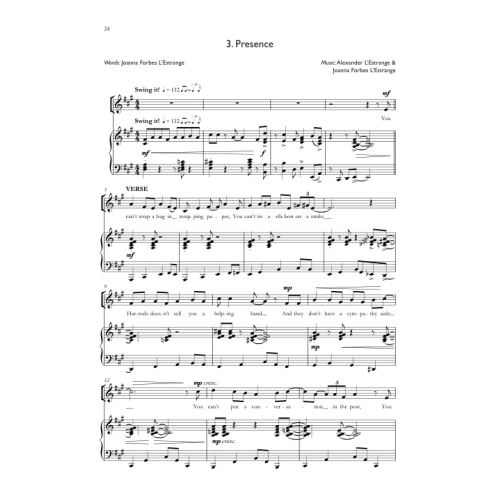 L'Estrange, A & J.F. - Winter Songs. upper voices