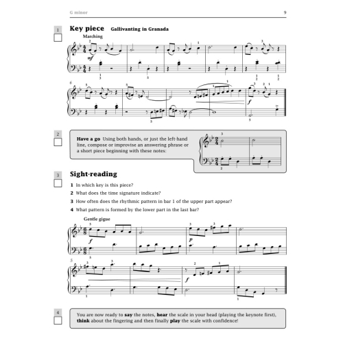 Improve your scales! Piano Grade 4