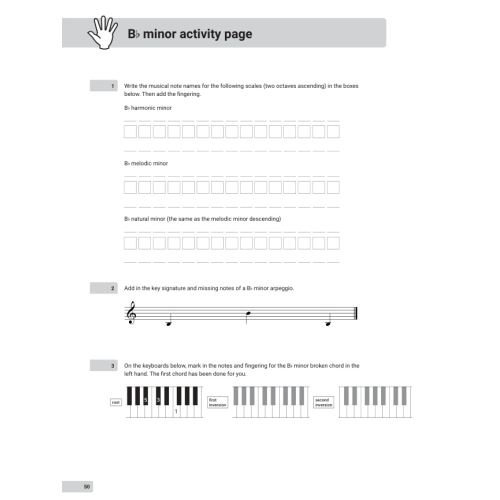 Marshall, Karen - PianoTrainer Scales Workbook, The