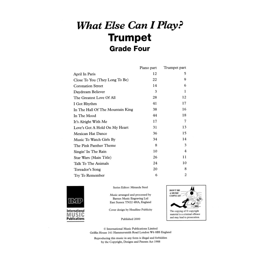 What else can I play? Trumpet Grade 4