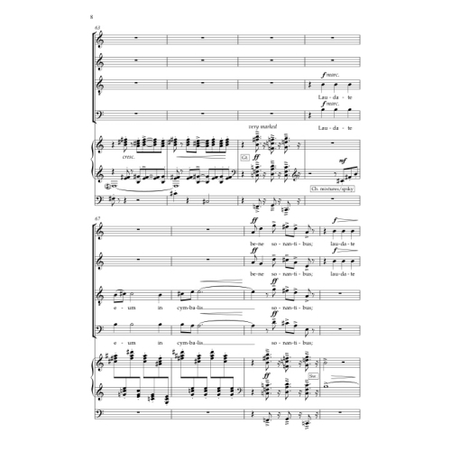 Martin, Matthew - Laudate Dominum. SATB (CSS)