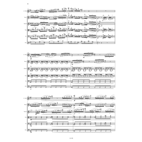 Vine, Carl - XX (solo violin part)