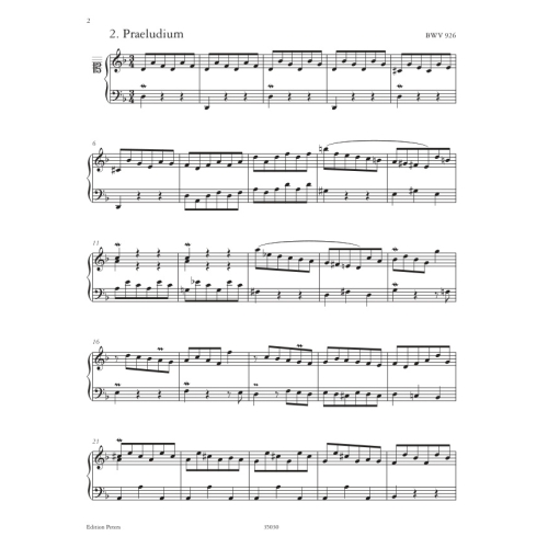 Bach, J.S - Short Preludes, Fugues and Fughettas