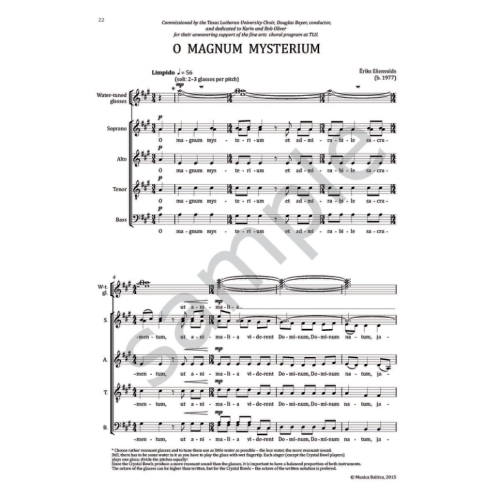 Esenvalds, Eriks - Choral Anthology 6