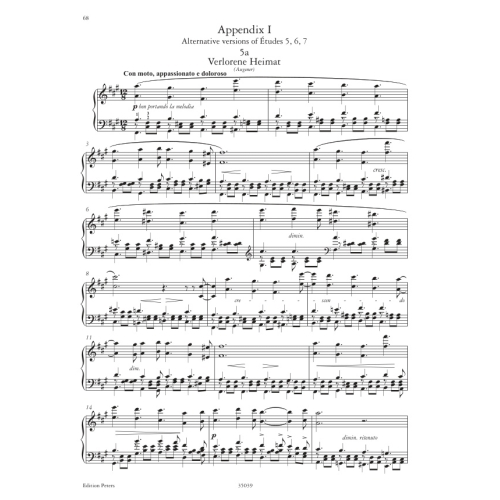 Adolph von Henselt - Complete Etudes for Piano, Volume II