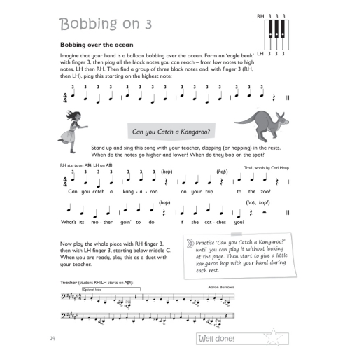 Roskell, Penelope - Essential Piano Technique Primer A: Hop, skip and jump