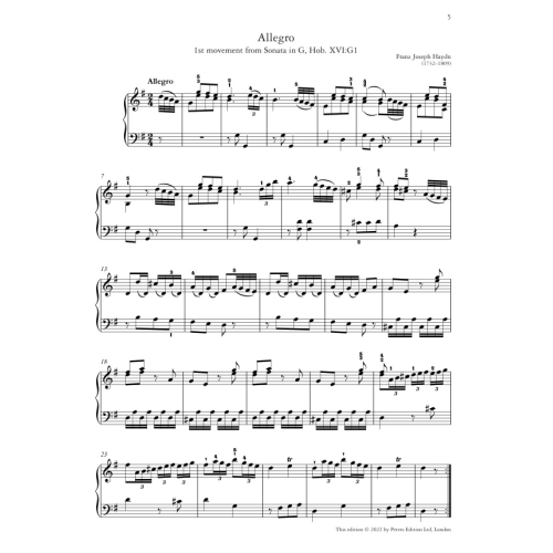 Grade 5 Piano Anthology - Examination Pieces for 2023 & 2024
