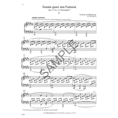 Sonata quasi una Fantasia Op.27 No.2