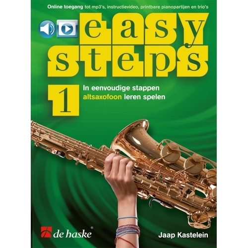 Kastelein, Jaap - Easy Steps 1 altsaxofoon