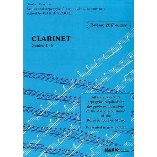 Sparke, Philip - Scales and Arpeggios for Woodwind Instruments (Clarinet)