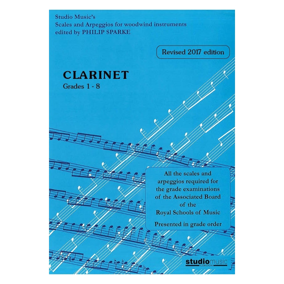 Sparke, Philip - Scales and Arpeggios for Woodwind Instruments (Clarinet)