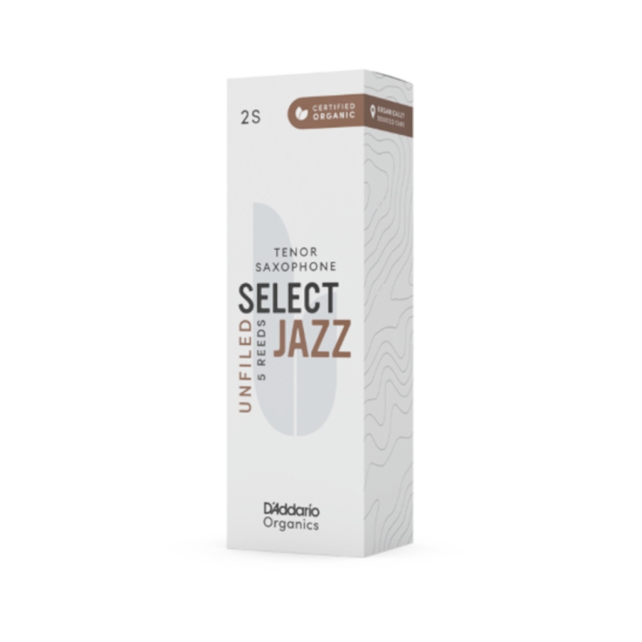 D'Addario Select Jazz Tenor Saxophone Reeds - UNFILED