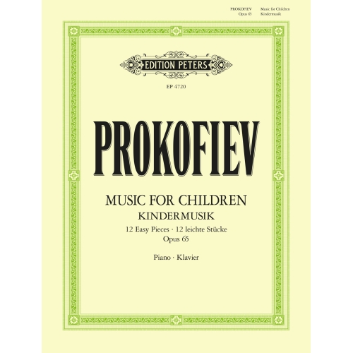 Prokofiev, Sergei - Music for Children: 12 Easy Pieces Op. 65