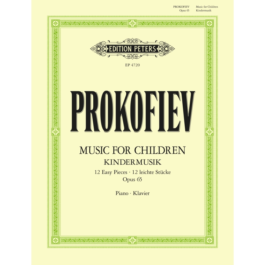 Prokofiev, Sergei - Music for Children: 12 Easy Pieces Op. 65