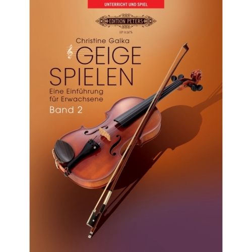 Geige spielen. Eine Einführung für Erwachsene. Band 2 (German edition)