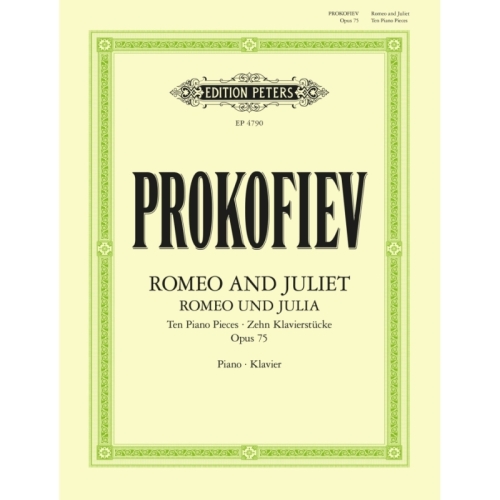 Prokofiev, Sergei - Romeo and Juliet: Ten Piano Pieces Op. 75