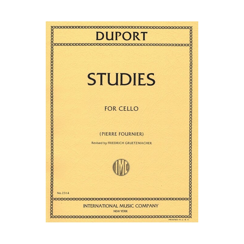 Duport, Jean-Louis - Studies for Cello 