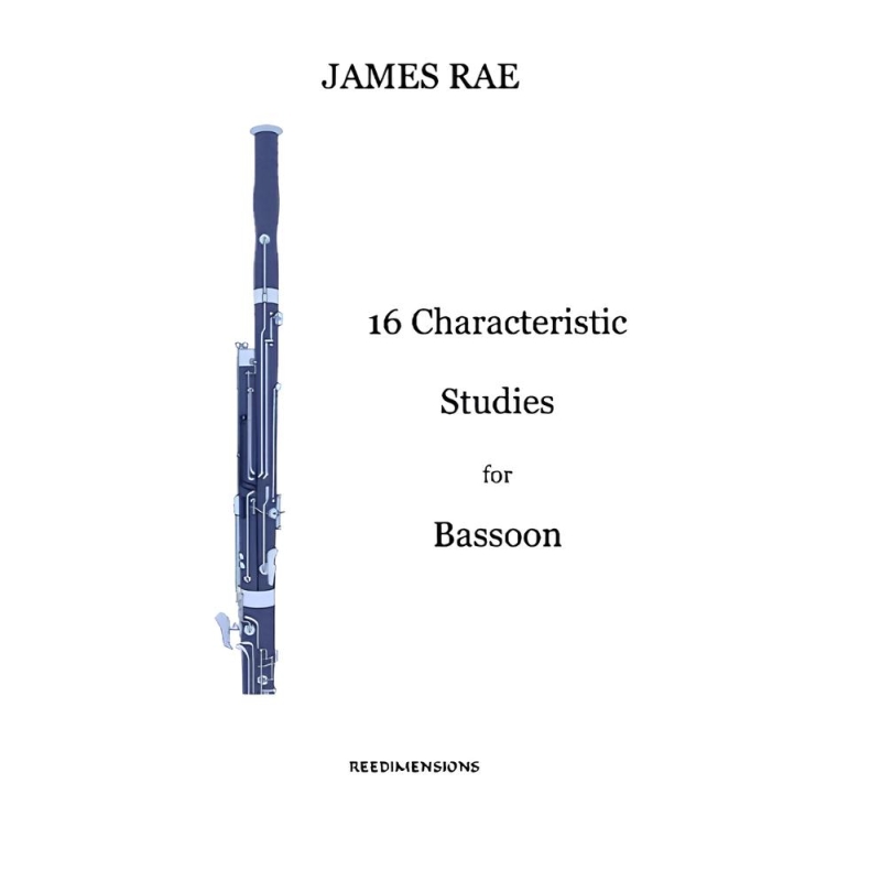 Rae, James - 16 Characteristic Studies for Bassoon