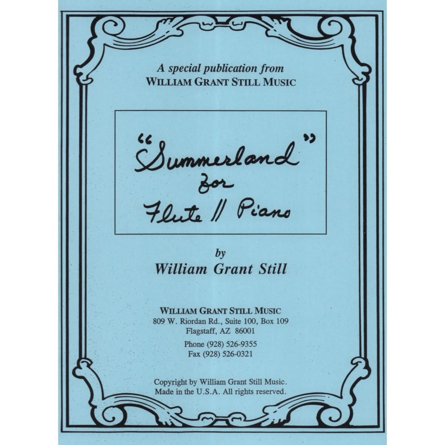 Still, W.G. - Summerland for Flute and Piano