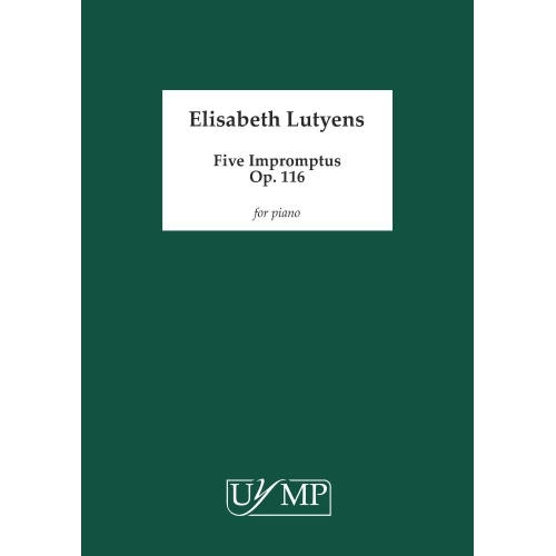 Lutyens, Elisabeth - Five Impromptus, Op. 116