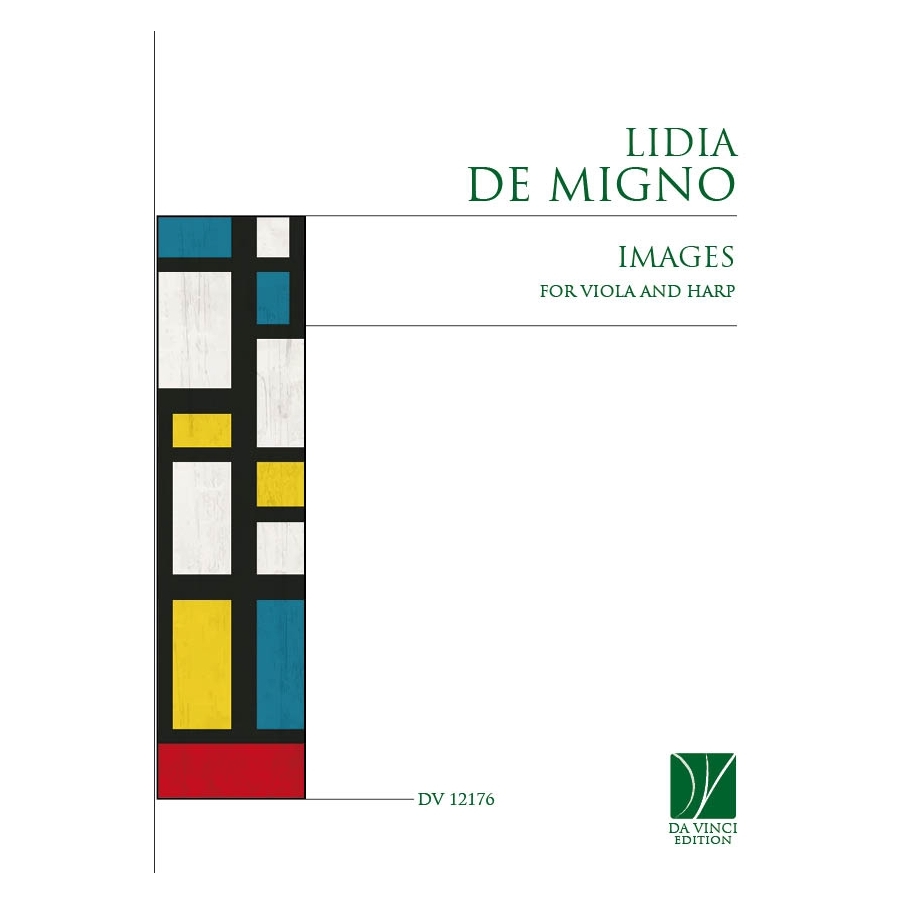 Migno, Lidia - Images, for Viola and Harp