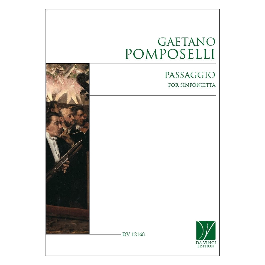 Pomposelli, Gaetano - Passaggio, for Sinfonietta