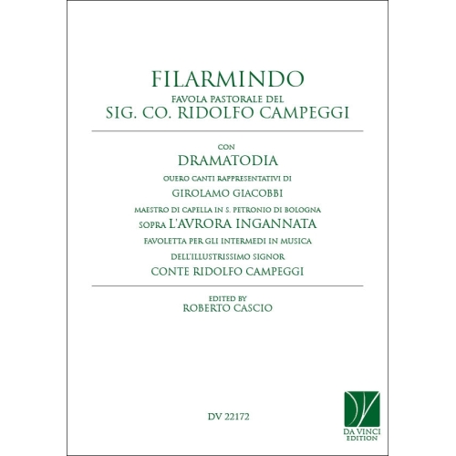 Girolamo & Ridolfo - Filarmindo, Favola Pastorale del Sig. Co.