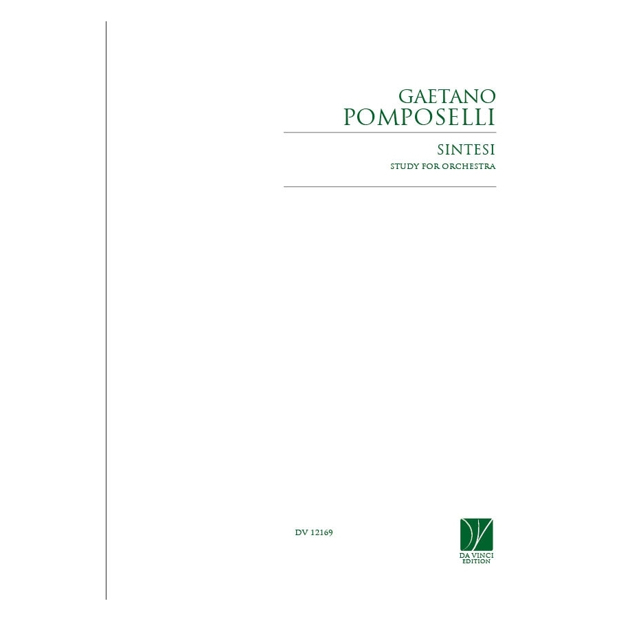 Pomposelli, Gaetano - Sintesi, Study for Orchestra