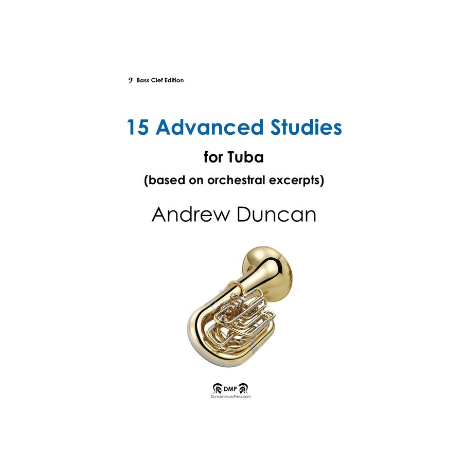 Duncan, Andrew - 15 Advanced Studies for Tuba (Bass Clef)