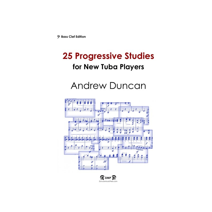 Duncan, Andrew - 25 Progressive Studies for New Tuba Players (Bass Clef)