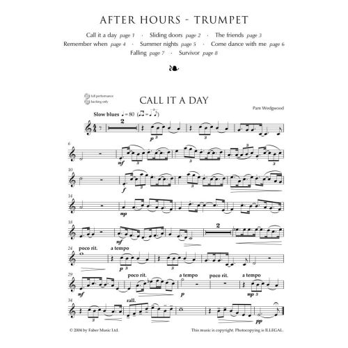 After Hours For Trumpet And Piano