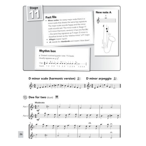 Saxophone Basics Pupil's book