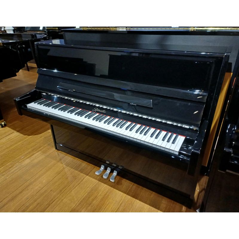 Ritmüller EU112S Upright Piano with Chrome Fittings