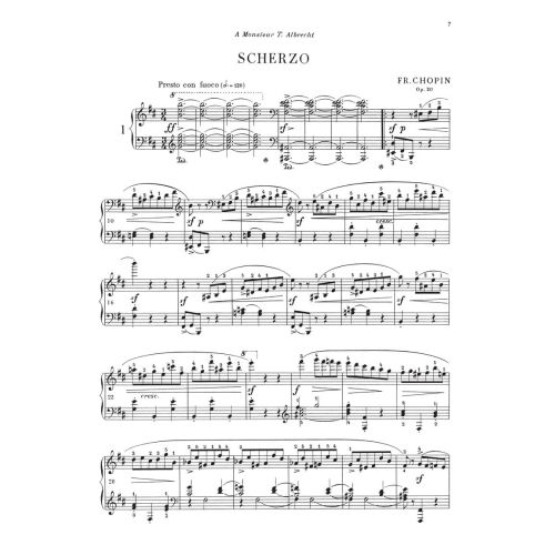 Chopin, Frédéric - Scherzos