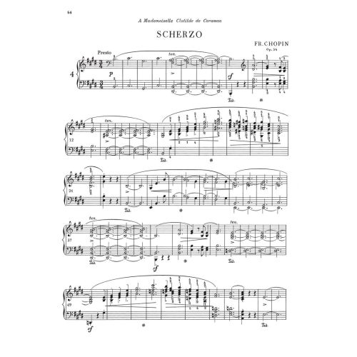 Chopin, Frédéric - Scherzos CW V
