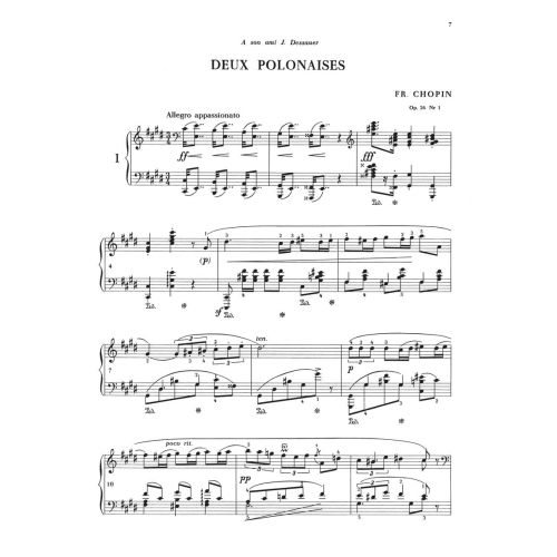 Chopin, Frédéric - Polonaises CW VIII