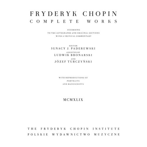 Chopin, Frédéric - Complete Works VI: Sonatas