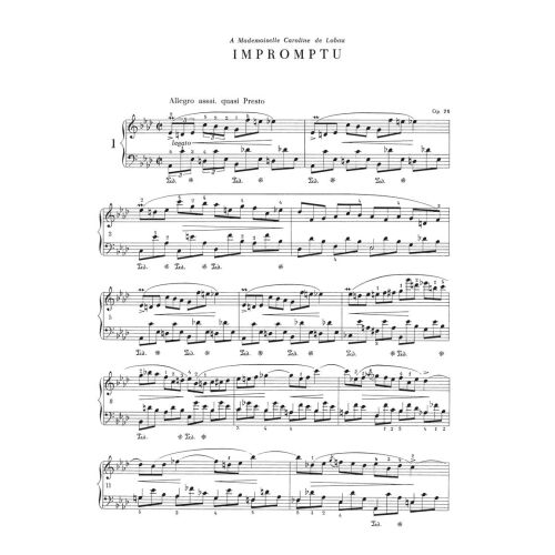 Chopin, Frédéric - Impromptus CW IV