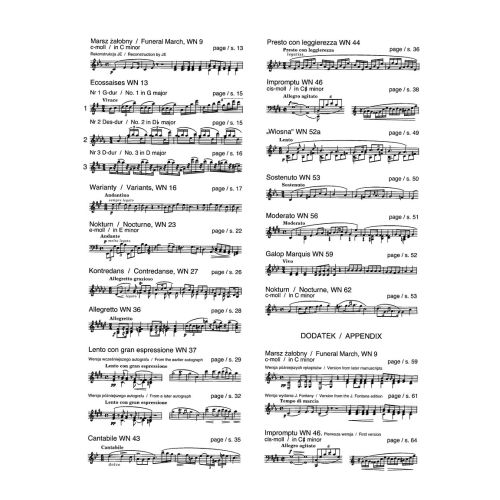 Chopin, Frédéric - Various Compositions 