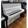 Ritmüller EU112S Upright Piano in White with Chrome Fittings