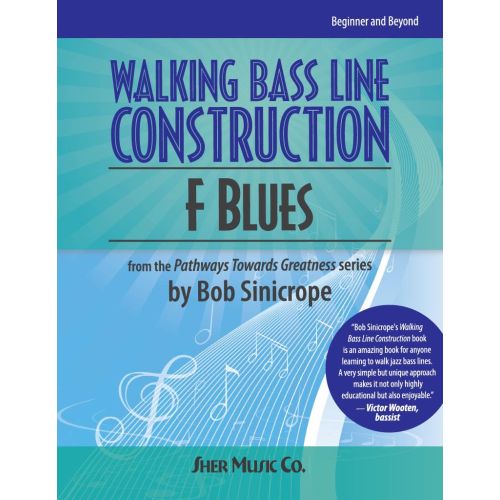 Walking Bass Line Construction: F Blues